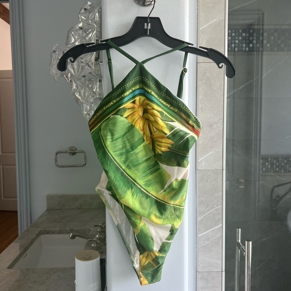 FARM RIO Fresh Forest One-Piece Swimsuit - Picture 7 of 12
